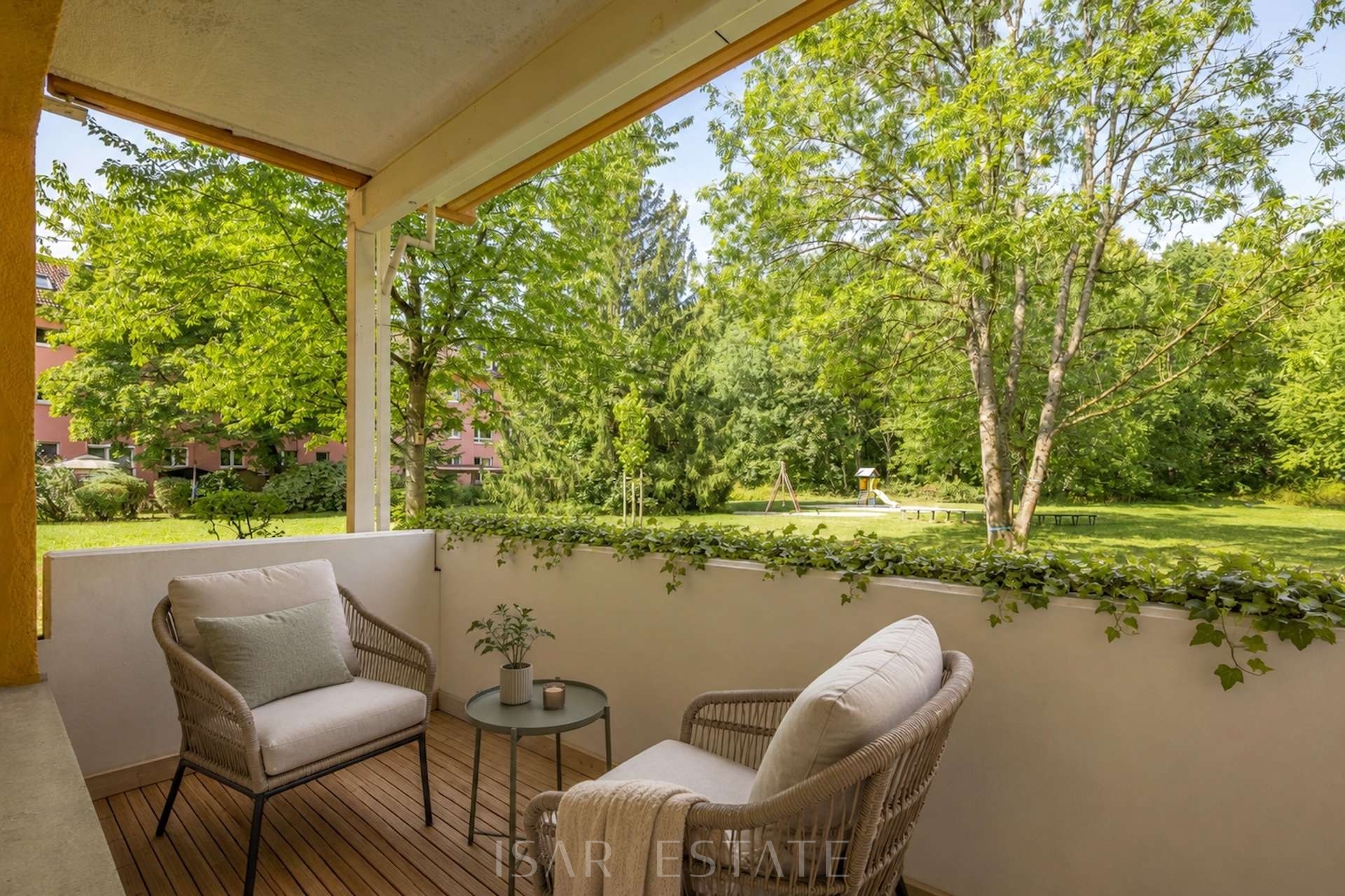 Balkon KI Visualisiert